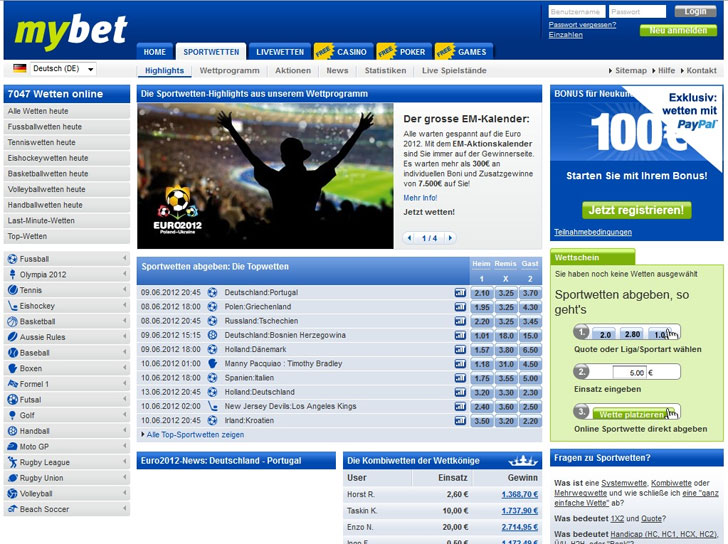 MyBet Wetten